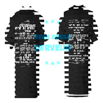 Humourerveur Et Beau Gosse Cadeau Métier T-Shirt - Cadeauxyz