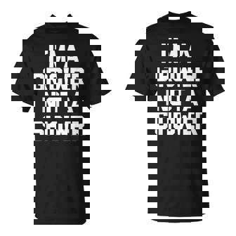 I'm A Grower Not Ahower 面白い言葉 皮肉な男 男性 Tシャツ - Kawaiitshirt