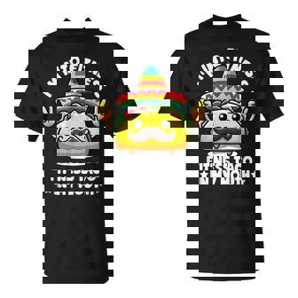 I'm Into Fitness Fit'ness Taco In My Mouth ジム おもしろタコス Tシャツ - Kawaiitshirt