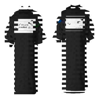 I'm Not A Robot Web Internet Quiz Question Tシャツ - Kawaiitshirt