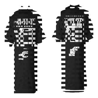 I'm With The Yeti お揃いのyetiコスチュームシャツ Tシャツ - Kawaiitshirt