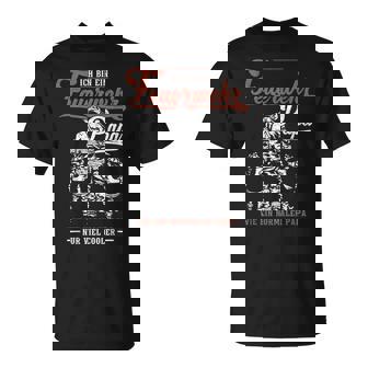 Ich Bin Ein Feuerwehrpapa T-Shirt - Geschenkecke