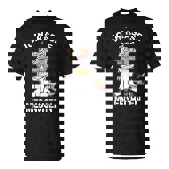 Ich Hasse Menschen Einhorn T-Shirt - Geschenkecke