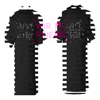 Ich Heirate Wir Feiern I Partnerdesign Bride Jga T-Shirt - Seseable