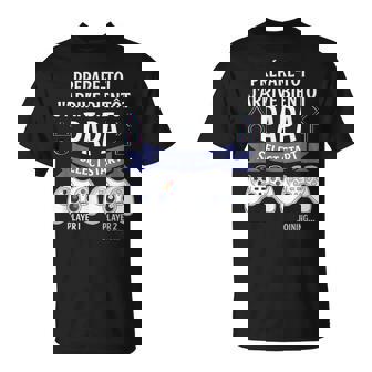 Idée Annonce Grossesse Originale Futur Papa Gamer Humour T-Shirt - Cadeauxyz