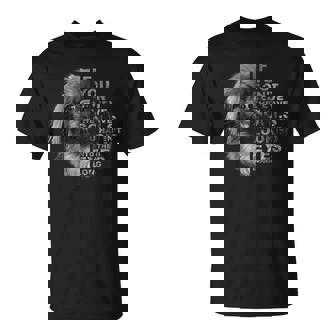 If You Don't Believe They Haveouls ペキニーズ ドッグポートレート Tシャツ - Kawaiitshirt