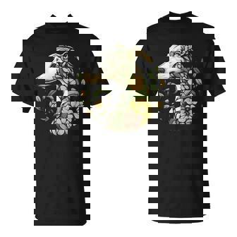 Illustration Inspirée De La Nature Botanique De Lévrier T-Shirt - Cadeauxyz