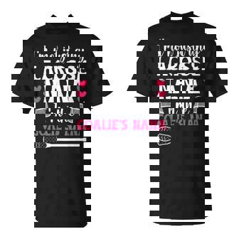 I'm The Lacrosse Goalie Nana Of A Lacrosse Goalkeeper Nana T-Shirt - Thegiftio