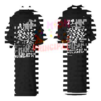 I'm A Mom And A Principal Proud Job Mother's Day Family T-Shirt | Mazezy