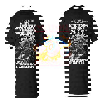 I'm Ready To Crush Preschool Monster Truck First Day Boys T-Shirt | Mazezy