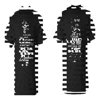 Imagineforyou Homme Casual Noir Humour Papa Chasseur Fête Des Pères S T-Shirt - Cadeauxyz