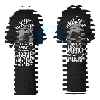 In My Defense I Was Unwatched On The Boat Fishing愛好家 Tシャツ - Kawaiitshirt