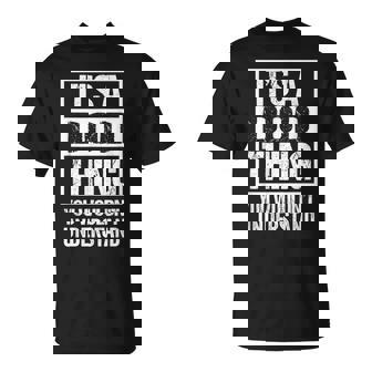 It's A Dod Thing You Wouldn't Understand First Name Nickname Tシャツ - Kawaiitshirt