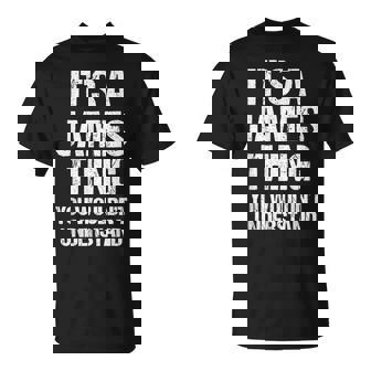 It's A James Thing You Wouldn't Understand James Thing Tシャツ - Kawaiitshirt