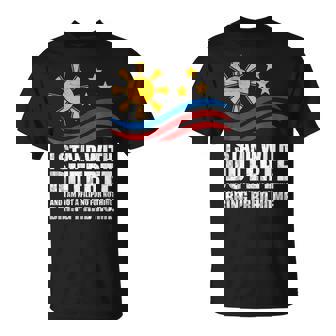Itand With Duterte フィリピン フィリピン 強い 帰省 Tシャツ - Kawaiitshirt