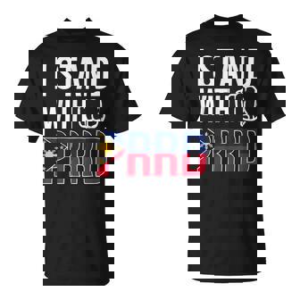 Itand With Prrd Du30 サポーター フィリピン国旗拳ポンプ Tシャツ - Kawaiitshirt