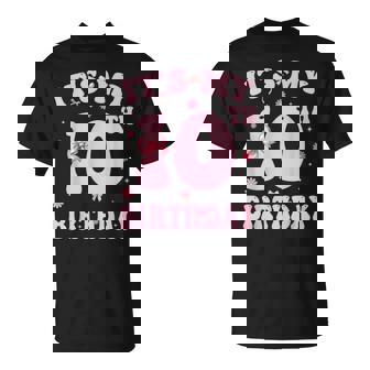 It's My 10Th Birthday Girl Coquette Bow Pink 10 Year Old T-Shirt | Seseable UK