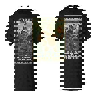 It's Not A Dad Bod It's A Father Figure Distressed T-Shirt - Thegiftio