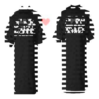J' Aime Ma Cadeau Coeur Rouge Pour Homme T-Shirt - Cadeauxyz