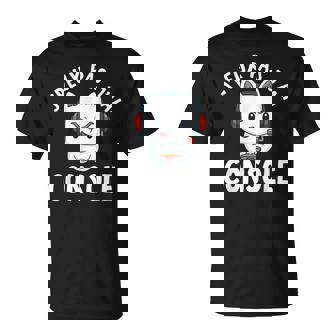 J Peux Pas J'ai Console Cadeau Geek Gamer T-Shirt - Cadeauxyz
