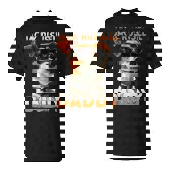 Jack Russell Daddyジャック・ラッセル・パパ・ヴァータグ・パパ・ジャック・ラッセル・テリア Tシャツ - Kawaiitshirt