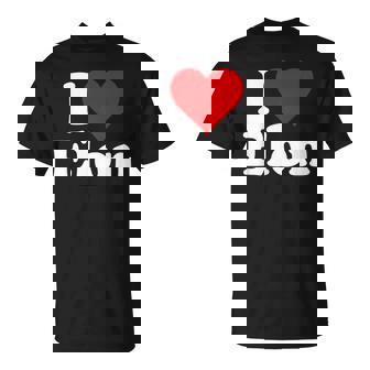 J'aime Heart Elon En Caroline Du Nord T-Shirt - Cadeauxyz