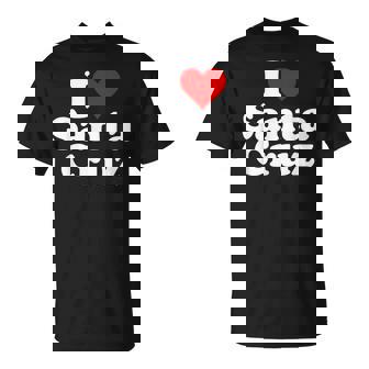J'aime Heartanta Cruz En Californie T-Shirt - Cadeauxyz