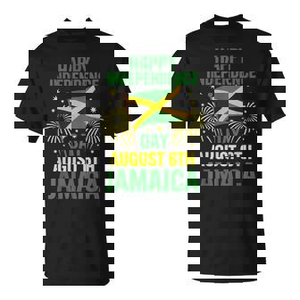 Jamaica 63Rd Independence Day Proud Jamaican Flag Heritage T-Shirt | Mazezy
