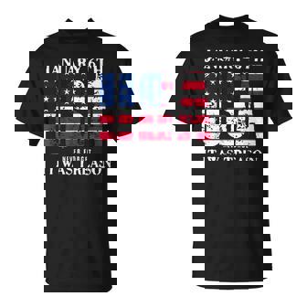 January 6Th Usa Never Forget It Was Treason T-Shirt - Thegiftio