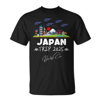 Japan Trip 2025 Here We Come Matching Team Travel Vacation T-Shirt - Thegiftio