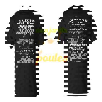 Jardin Et Poules Humour Cadeau Homme Jardin Retraite T-Shirt - Cadeauxyz