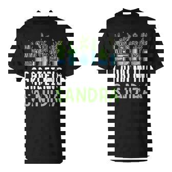 Jardineríaandra Nombre Planta Jardinero Jardín Camiseta unisex - Regaloses