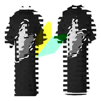 Jdm：Jdmマークビギナードライバー若葉商信社シンボル Tシャツ - Kawaiitshirt