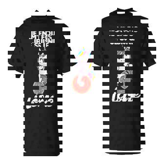 Je M'en Fous Jeuis Une Licorne Licorne Avec Donut T-Shirt - Cadeauxyz