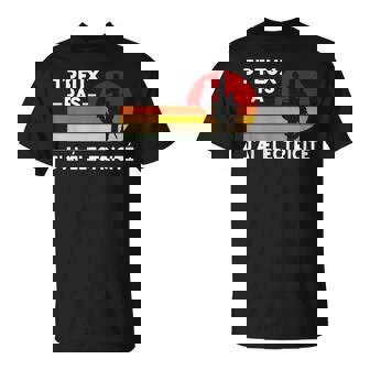 Je Peux Pas J'ai Electricité Humour Électricien Bricoleur T-Shirt - Cadeauxyz
