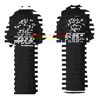 Je Peux Pas J'ai Pride Arc-En-Ciel Fierté Lgbtq Gay Pride T-Shirt - Cadeauxyz