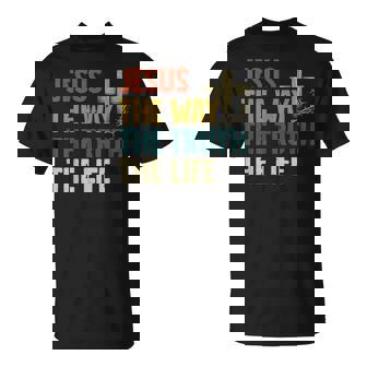 Jesus The Way The Truth The Life クリスチャン 信者 キリスト Tシャツ - Kawaiitshirt