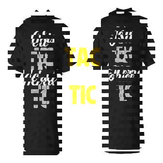 Jeuis Tac Je Cherche Tic Déguisement Drole Duo T-Shirt - Cadeauxyz