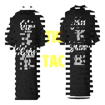 Jeuis Tic Je Cherche Tac Déguisement Drole Duo T-Shirt - Cadeauxyz