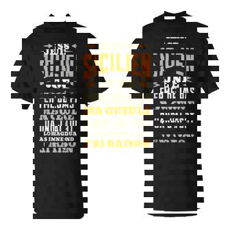 Jeuisicilien Idée-Cadeau Drôleicileicilien Homme T-Shirt - Cadeauxyz