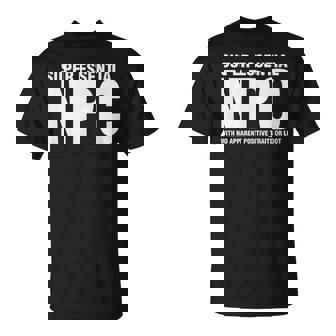 Jeux De Rôleuper Essential Npc Rpg T-Shirt - Cadeauxyz