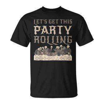 Jeux Et Jouets Jeu De Rôle Jdr Rpg-Party Jeux Deociété T-Shirt - Cadeauxyz