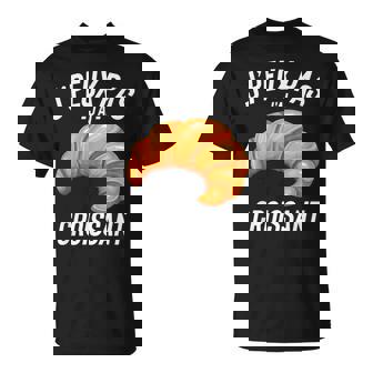 J'peux Pas J'ai Croissant Cadeau Humour Drole T-Shirt - Cadeauxyz