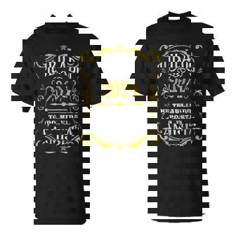 Jubilado 2024 Trabajado Toda Miida Por Esta Camiseta unisex - Regaloses