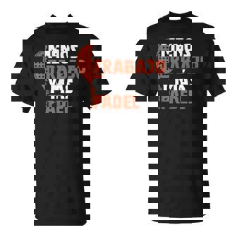 Jugador Padel Regalo Pádel Tennis Adultos Regular Fit Manga Corta Jersey Camiseta unisex - Regaloses