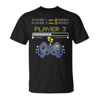 Jugadores 12 Ready Player 3 Cargando Nuevo Bebé Juegos Divertidos Camiseta unisex - Regaloses