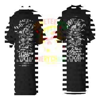 June 19Th Celebration For Junenth 1865 Freedom T-Shirt - Monsterry