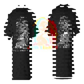 Junenth 1865 Junenth Black Queen Junenth Women T-Shirt - Monsterry