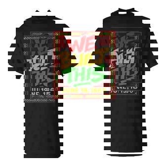 Junenth 1865 Black History Month Men T-Shirt | Mazezy