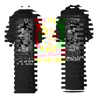 Junenth Celebrating Black Freedom Day 1865 T-Shirt - Monsterry